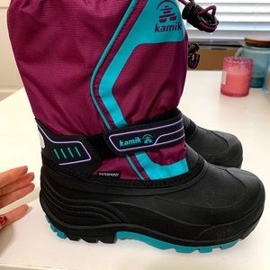Kamik kids snow and rain boots